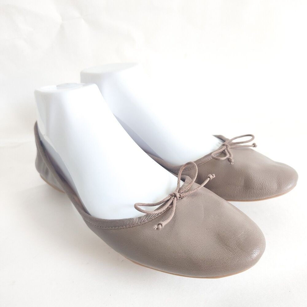 Nine West Brown Leather Flats